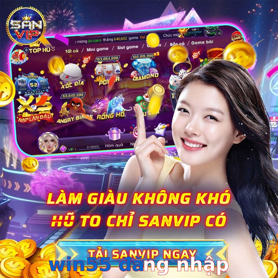 win55 đăng nhập