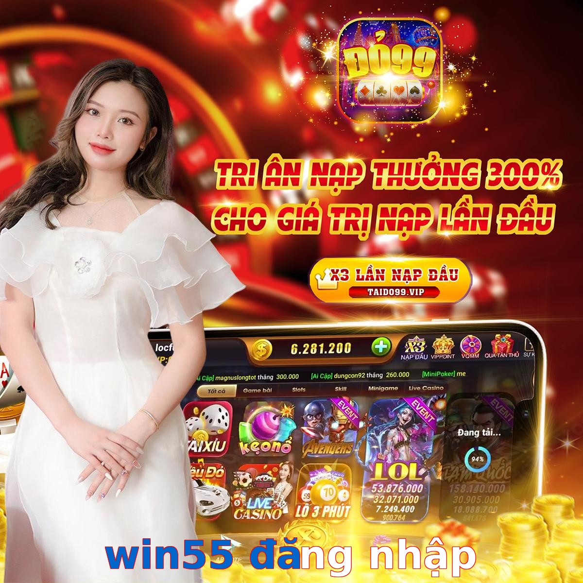 win55 đăng nhập