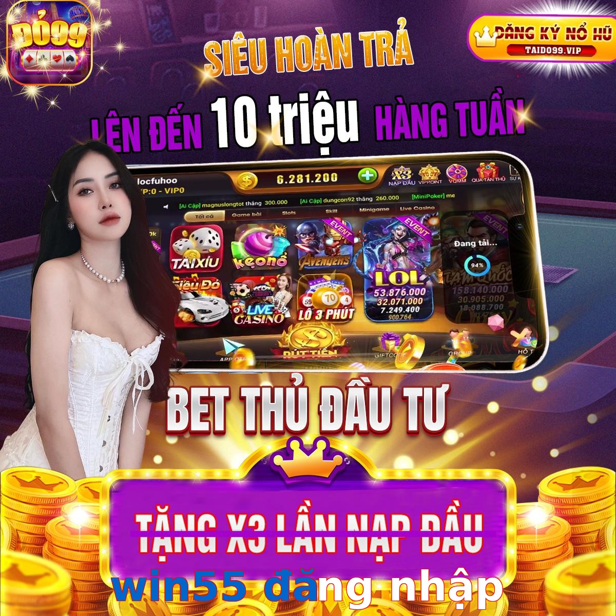 win55 đăng nhập